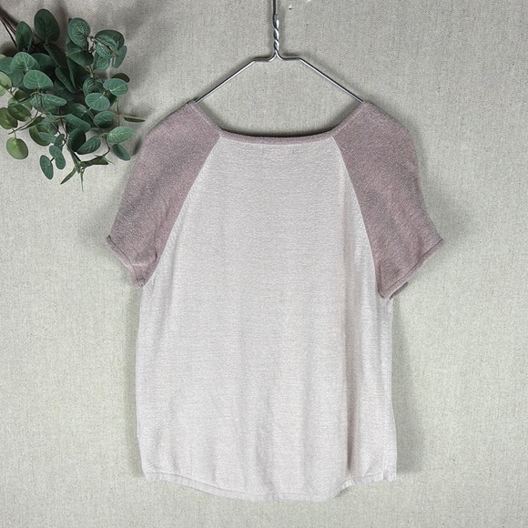Barefoot Dreams Cozy Chic Ultra Lite Raglan Tee Extra Large - Picture 6 of 6